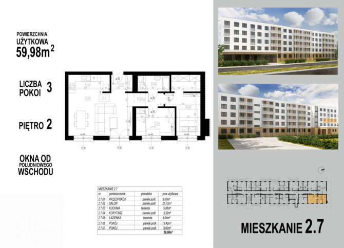 Mieszkanie Sprzedaż Głogów Wojska Polskiego 2