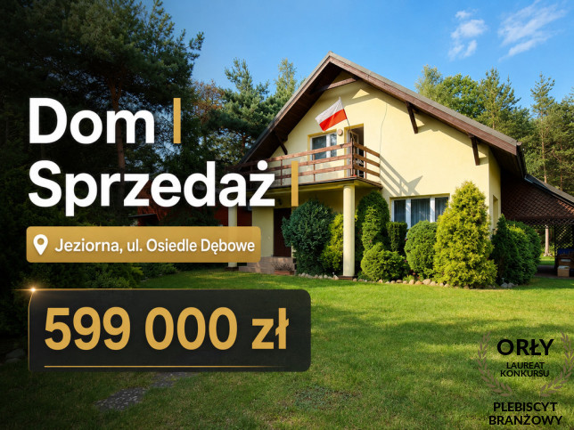 Dom Sprzedaż Jeziorna Osiedle Dębowe 1