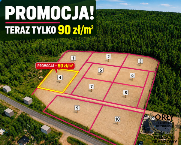 Działka Sprzedaż Obiszów 1